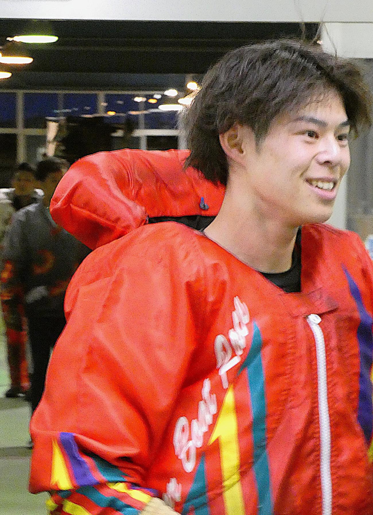 西丸侑太朗は12R優勝戦3枠に乗る（撮影・前原一樹）