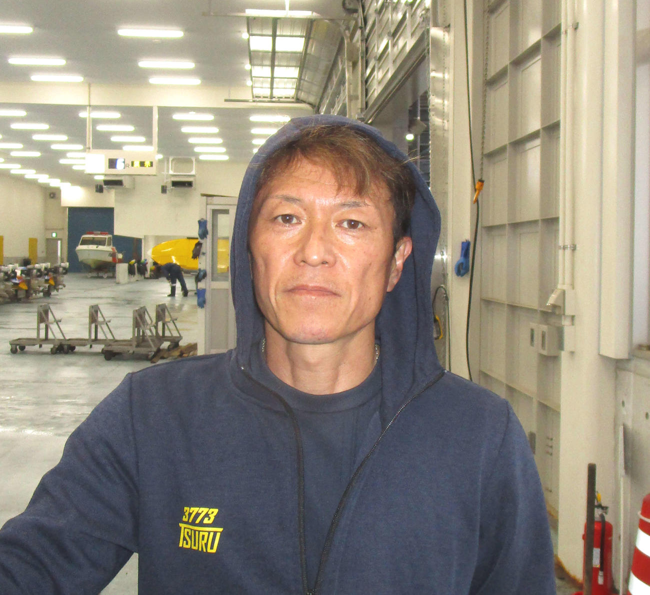 51歳の誕生日を白星で飾り、準優進出を果たした津留浩一郎（撮影・安井雅彦）