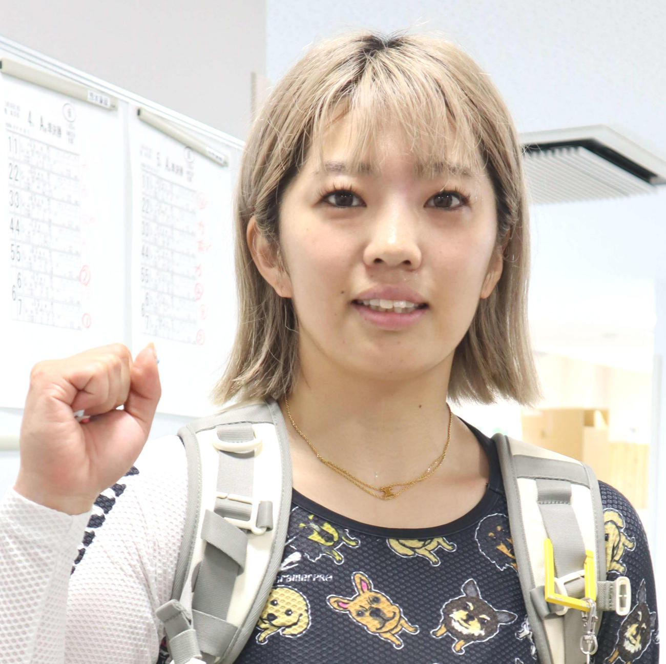 松井優佳は今回からのセッティングに好感触