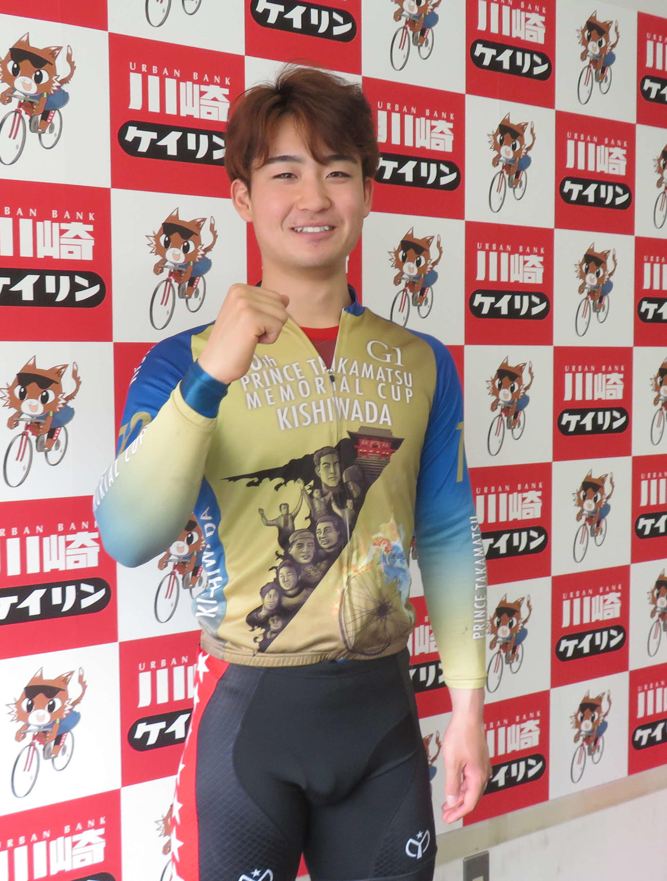 S級特昇初戦を迎える山崎歩夢（撮影・栗田文人）