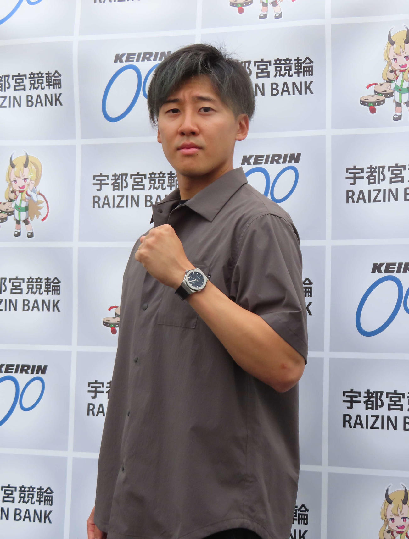 上昇一途で地元G3を迎えた真杉匠（撮影・野島成浩）