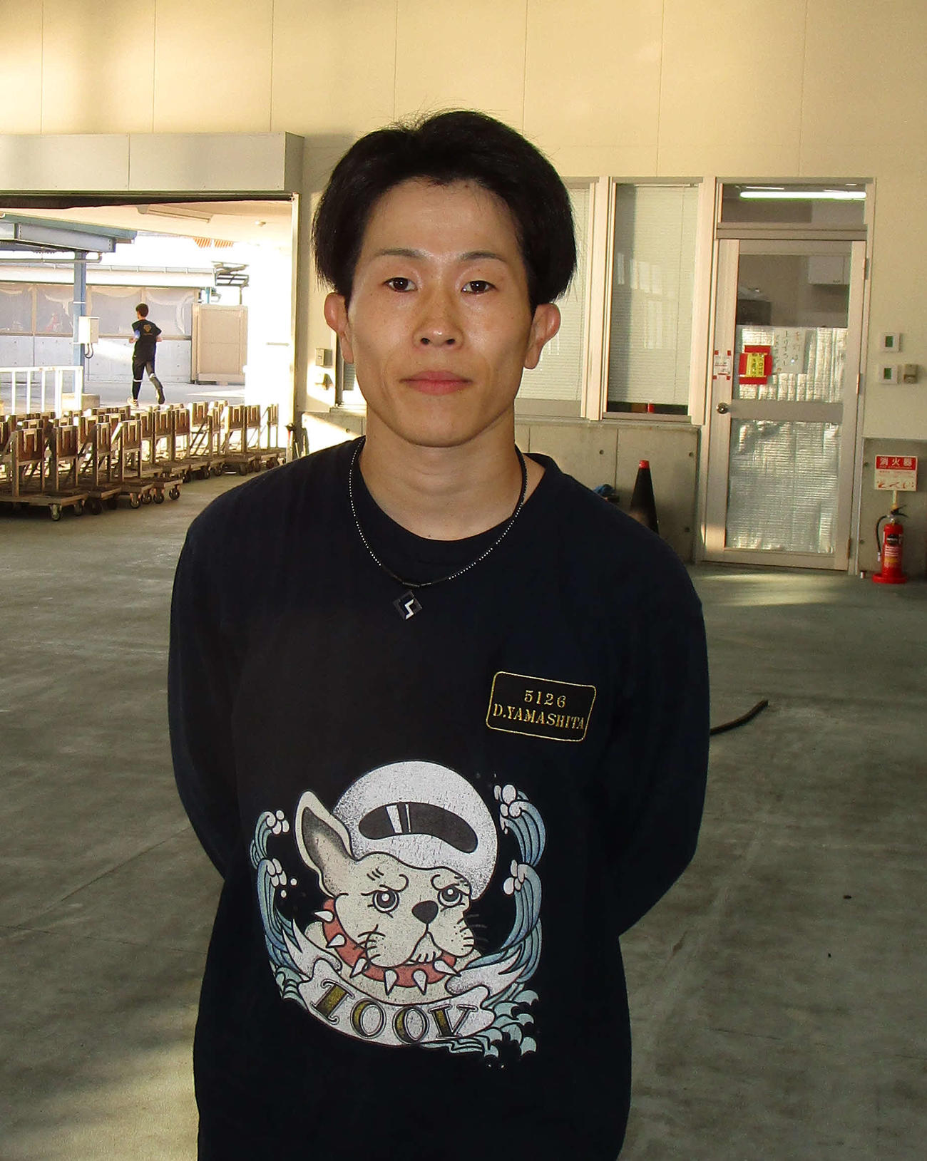 6枠の初日は5着も、前回V機を駆り手応えがいい山下大輝（撮影・安井雅彦）