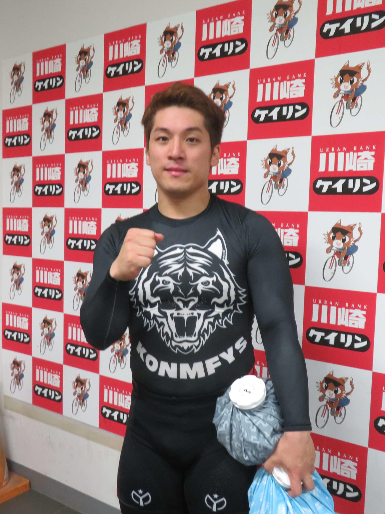 完全Vを狙う石原颯（撮影・栗田文人）