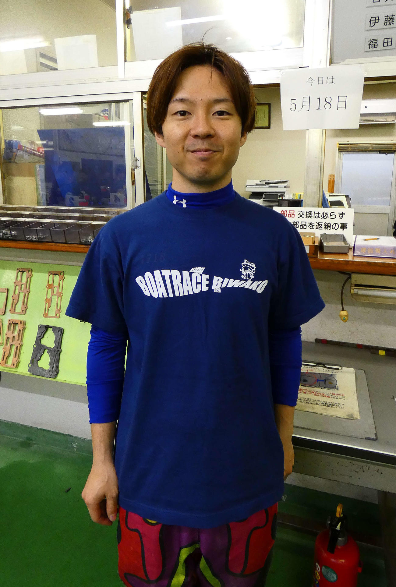 北川太一が足の底上げを急ぐ（撮影・前原一樹）