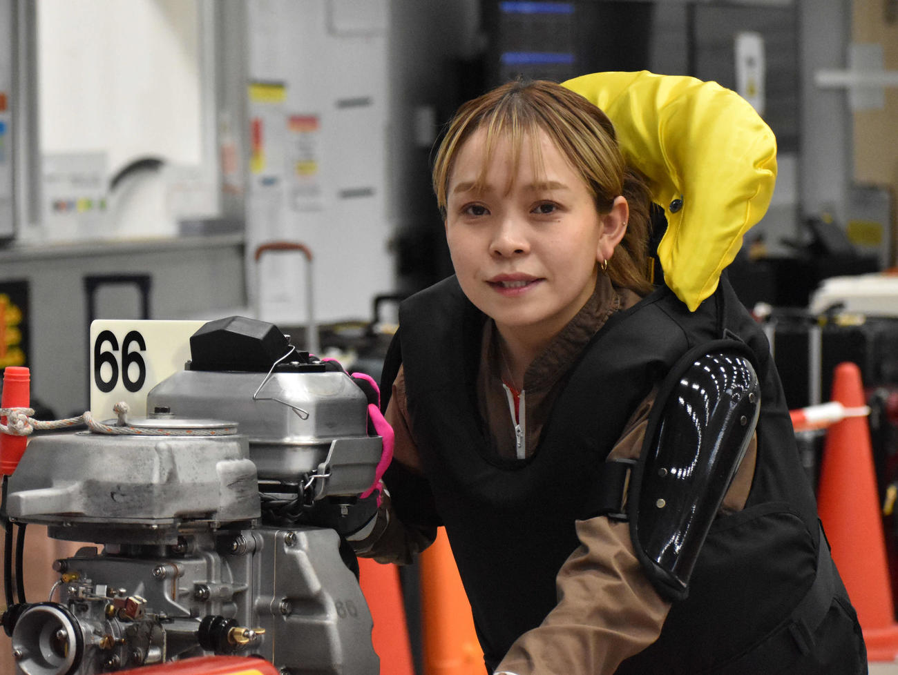 素性のいい66号機を引いた西沢日花里が初日から見せ場を作る