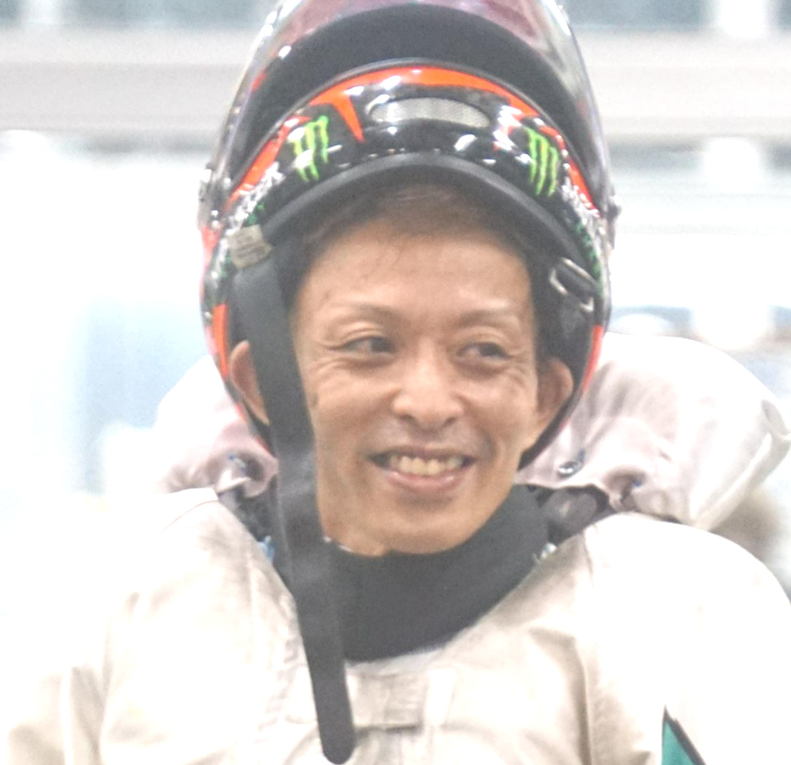 準優1着に安堵した長尾章平