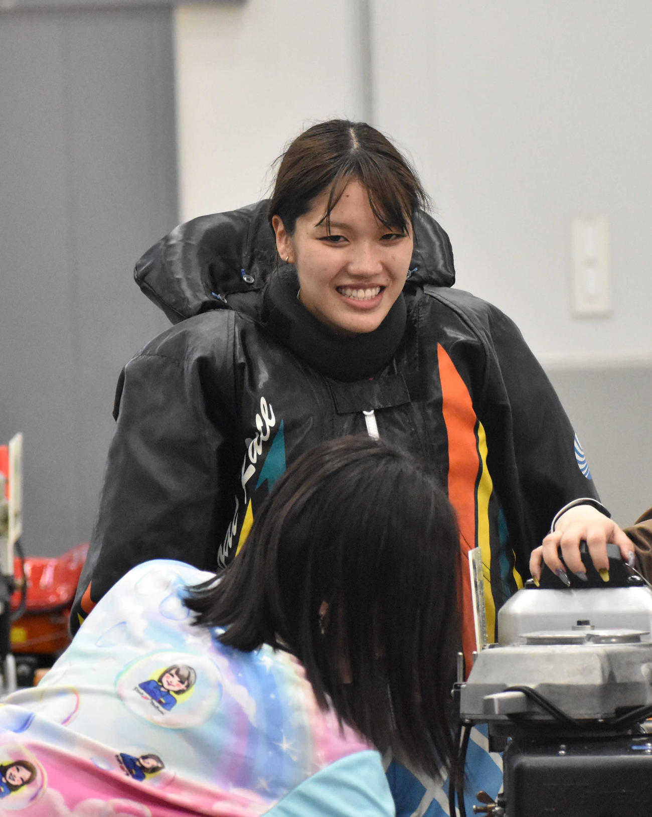 初日7Rで守屋美穂に競り勝ち2着に入った嶋田有里