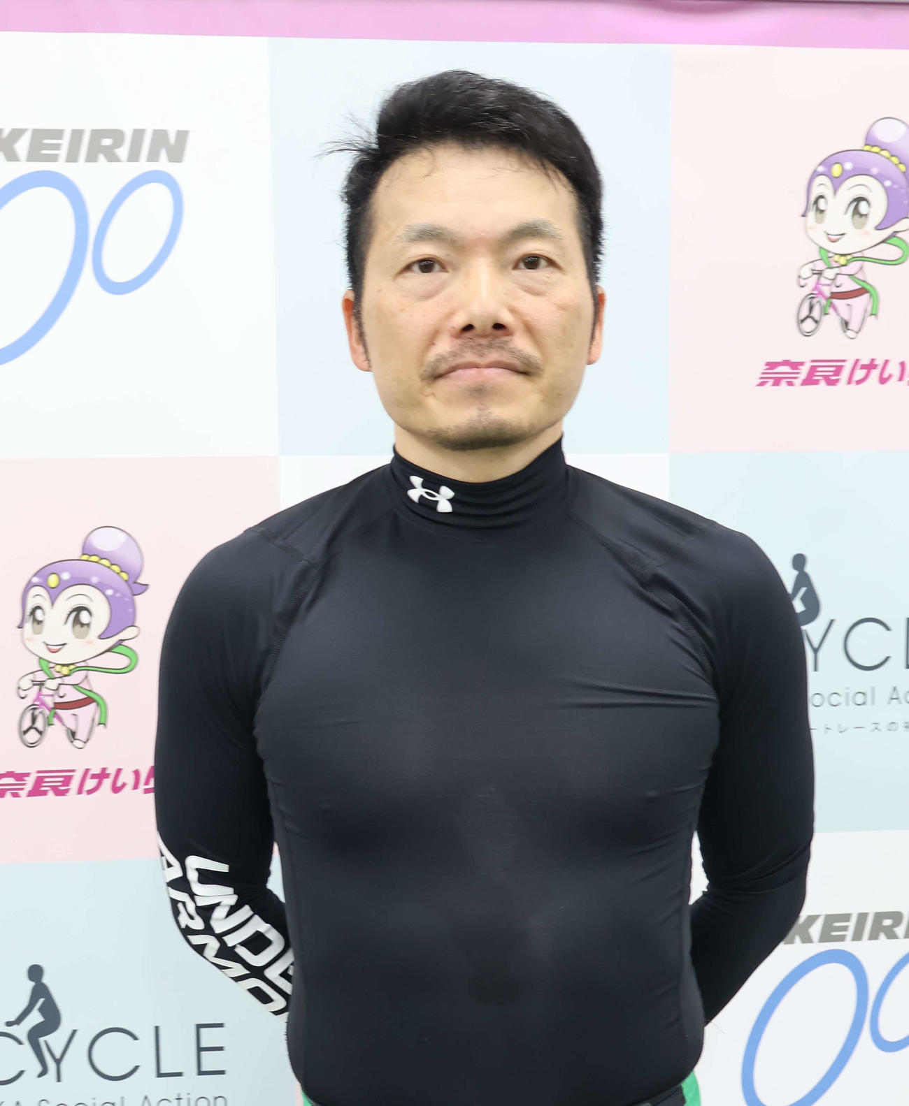 87期の田原大広が引退する同期・平原康多への思いを語った（撮影・山田敏明）＝2025年5月23日、奈良競輪