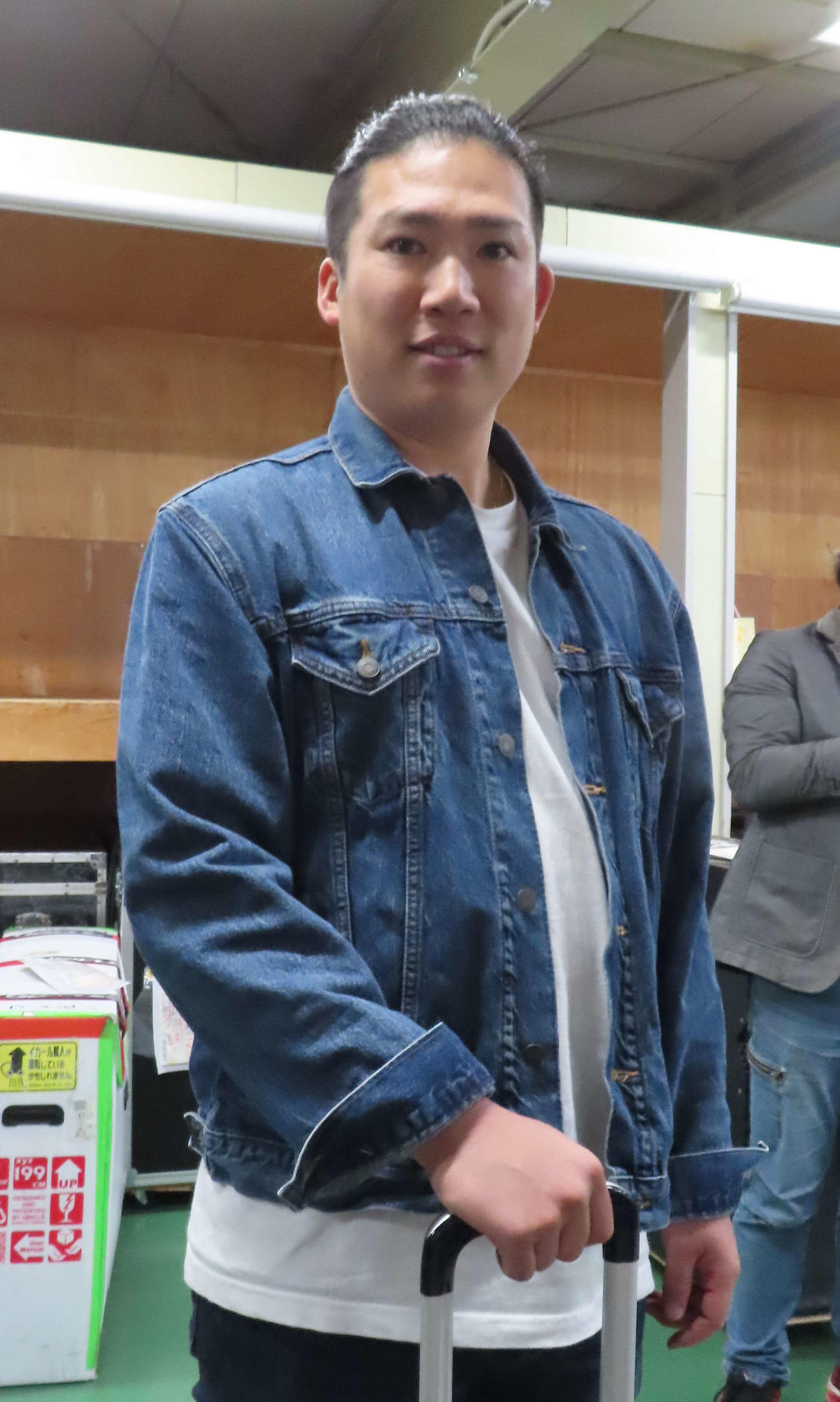 弥彦競輪　シリーズリーダーとして張り切る市橋司優人（撮影・野島成浩）