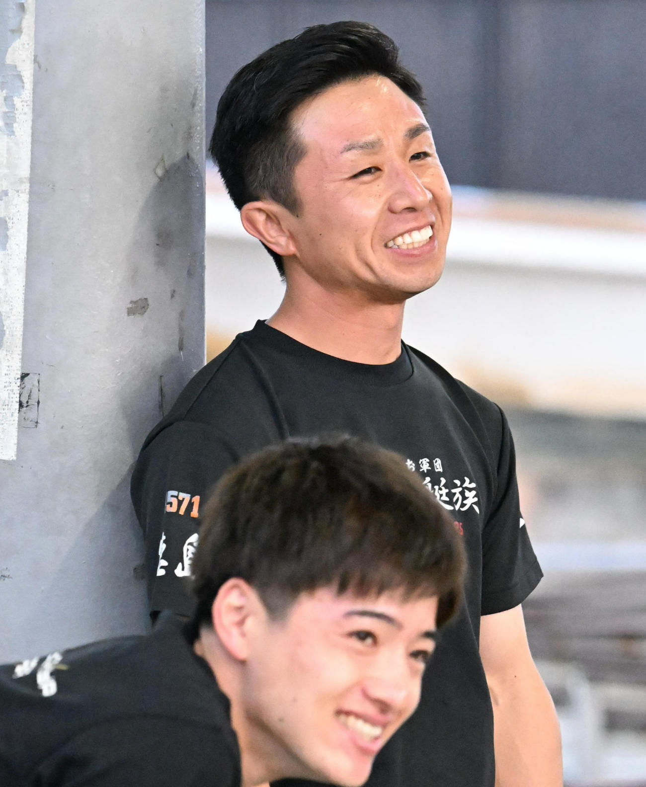 ボートレースオールスターに出場中の菅章哉（奥）