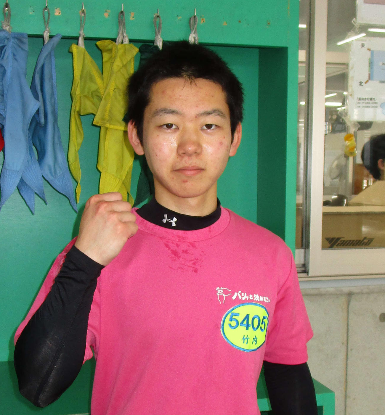 デビュー2節目を迎え、活躍を期す竹内来（撮影・安井雅彦）