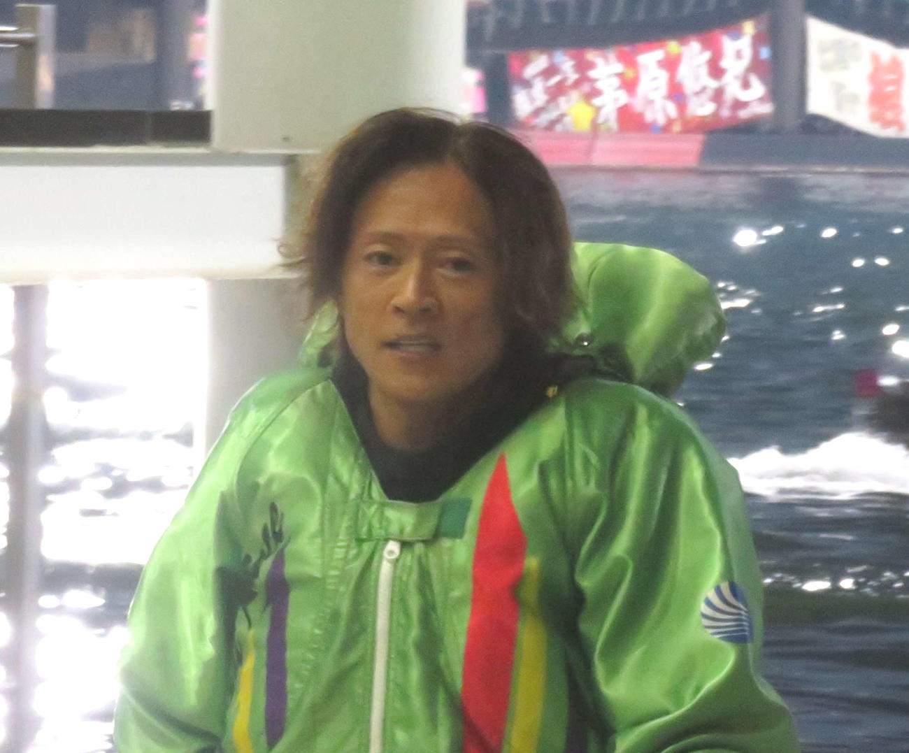 6コース豪快弾に喜びのにじむ今垣光太郎