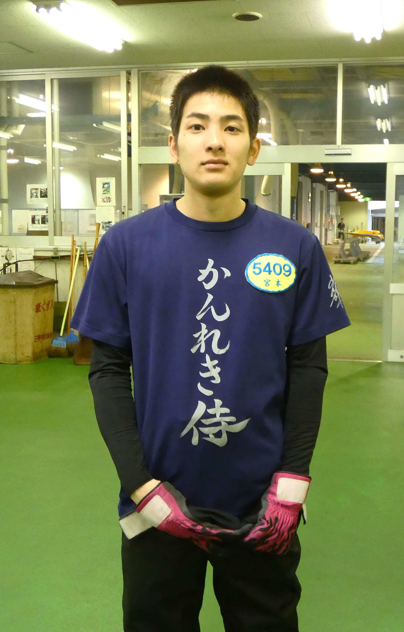 宮本琉正が引いた41号機は、前回のSGで篠崎元志が優出（5着）としたもの（撮影・前原一樹）