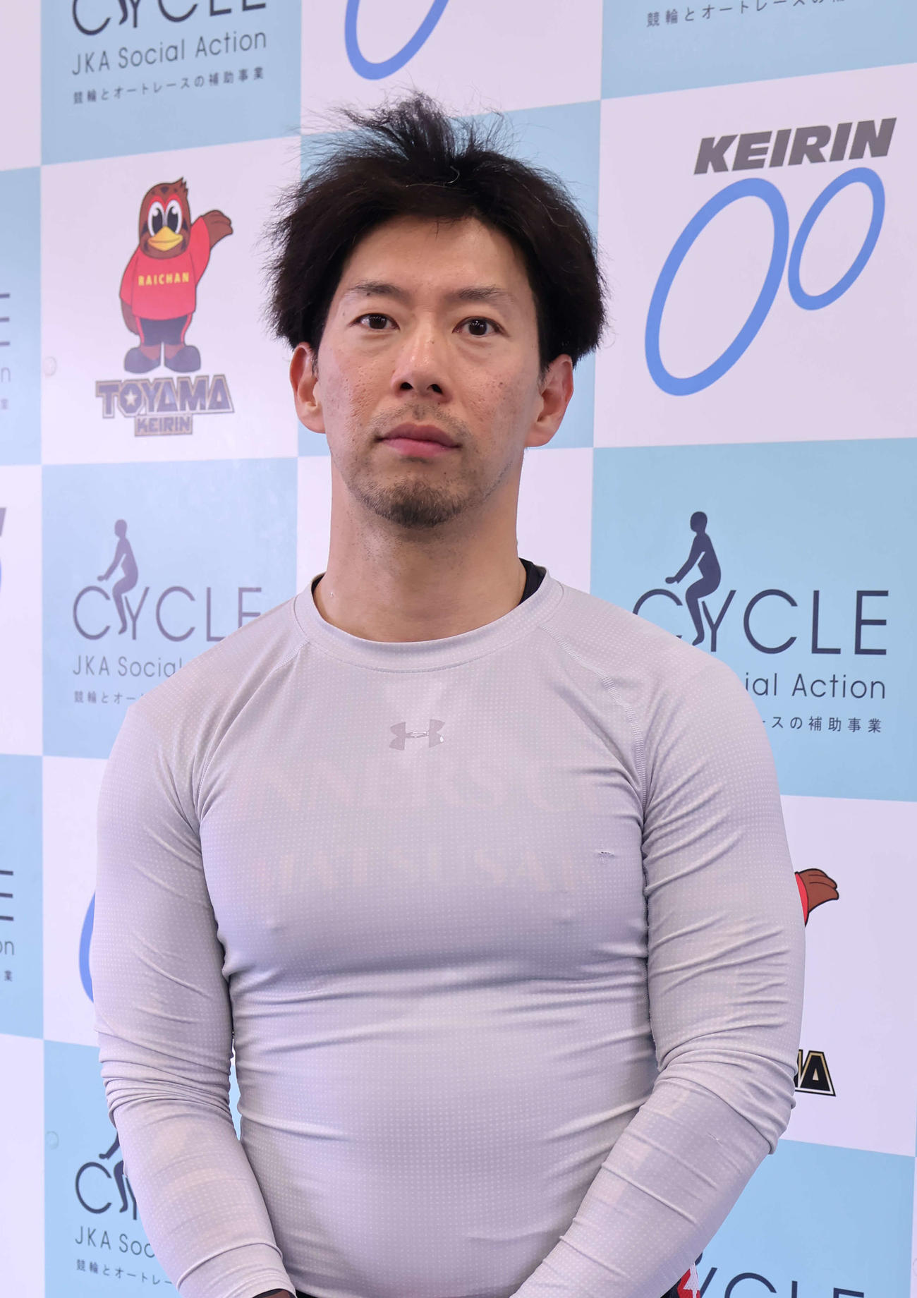 岡崎智哉が状態を修正して2予を快勝した（撮影・山田敏明）