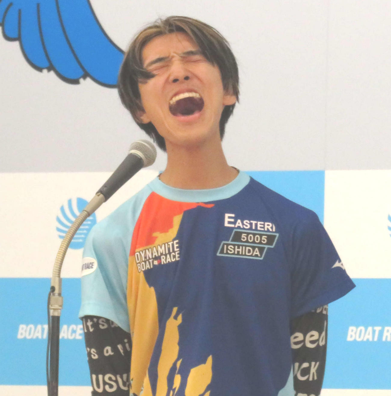 開会式で悩みを吐露した石田貴洋