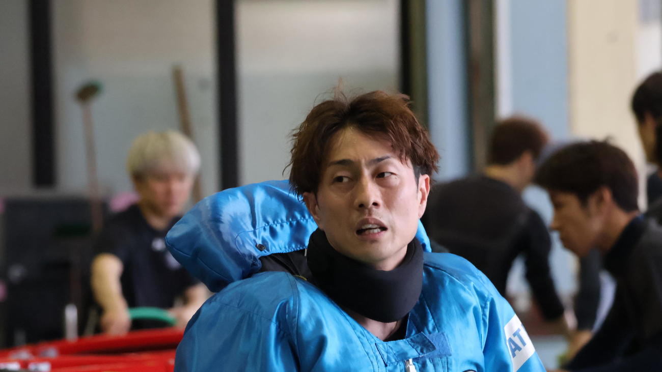 SG優勝30号機を相棒に、広瀬真也が得点率2位から準優1枠を狙う（撮影・中森亮）