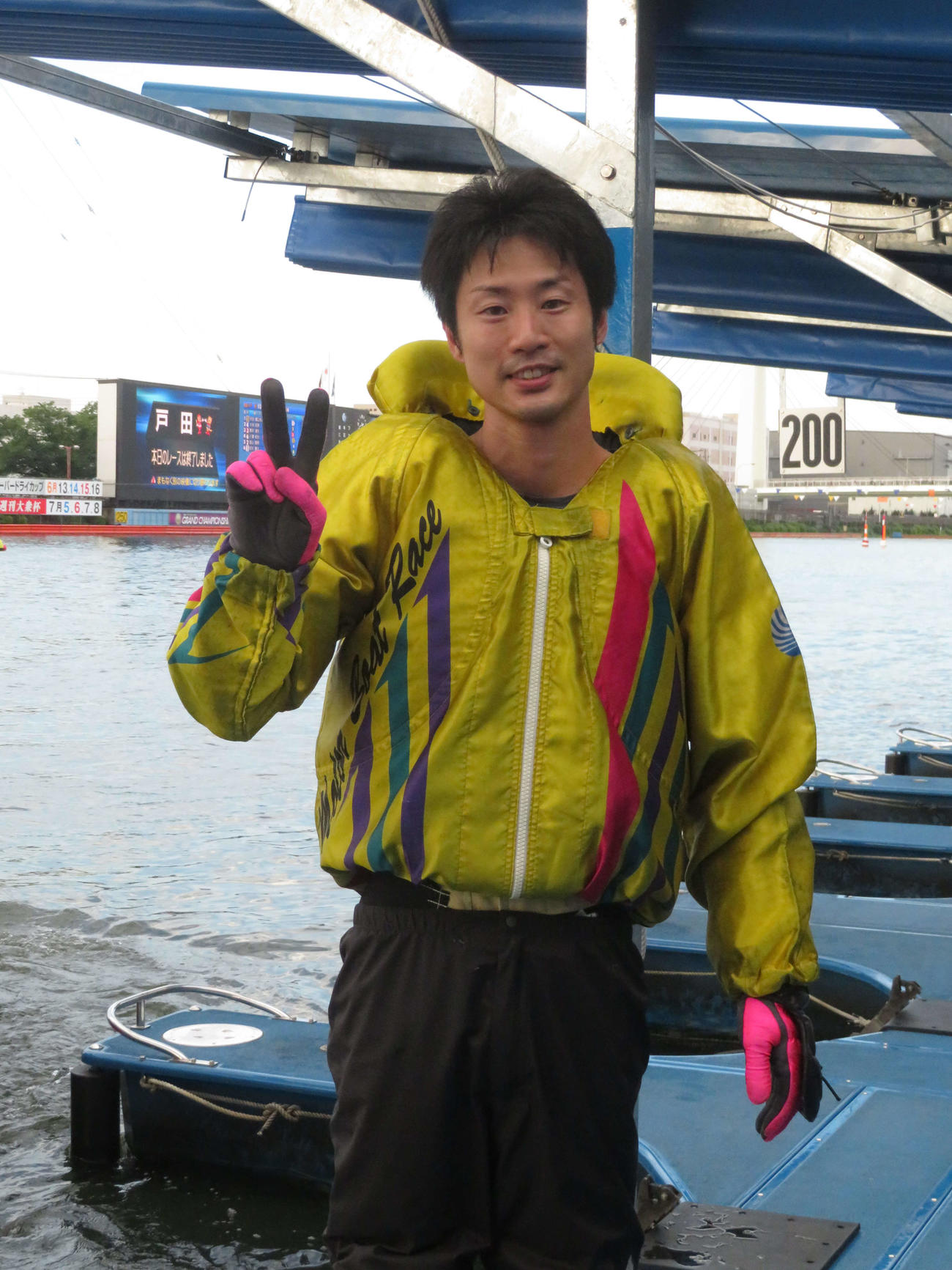 4年7カ月ぶりの優勝に笑顔の平田健之佑