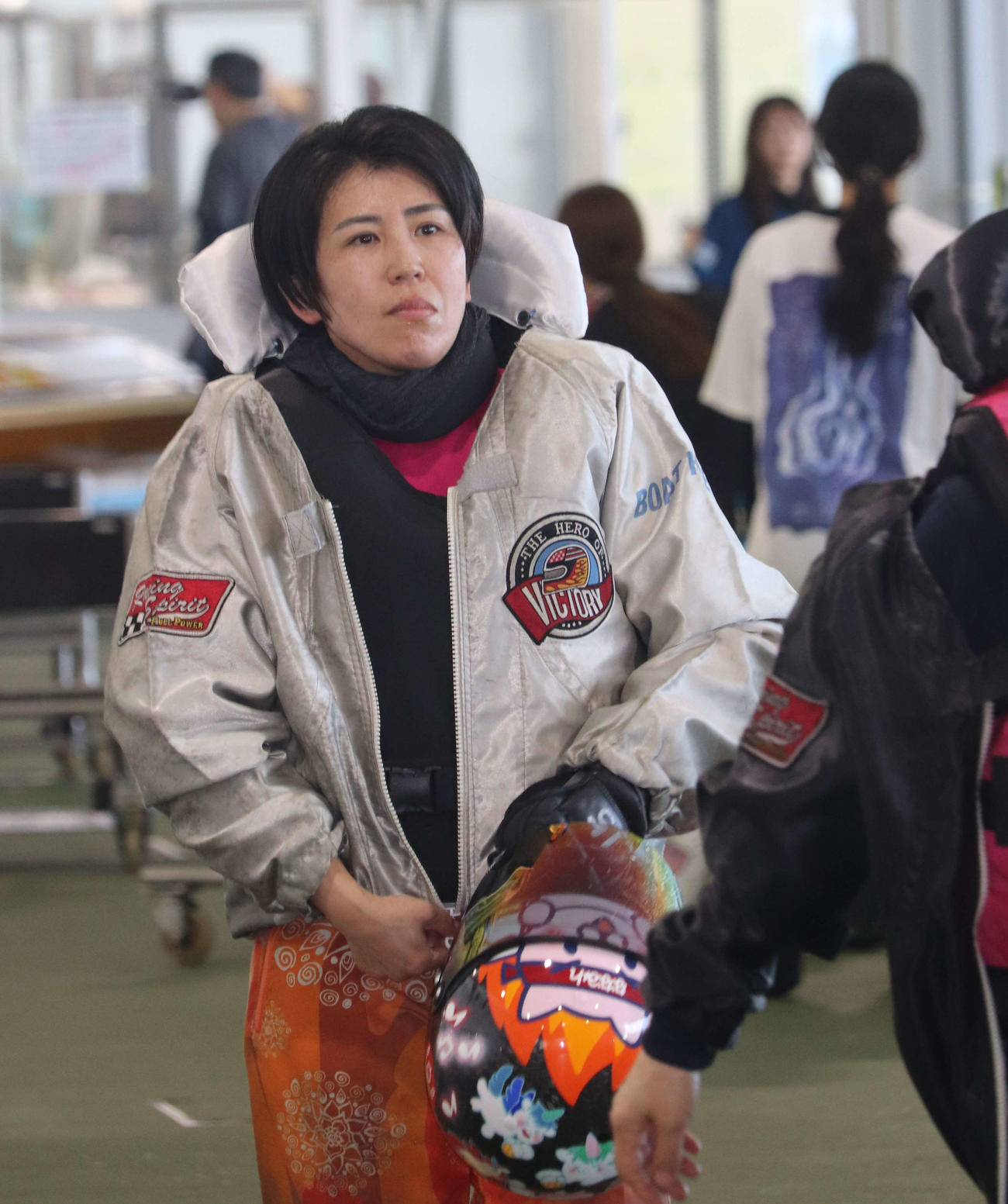 落合直子が好素性の30号機を本格化させて優出を狙う（撮影・神田成史）