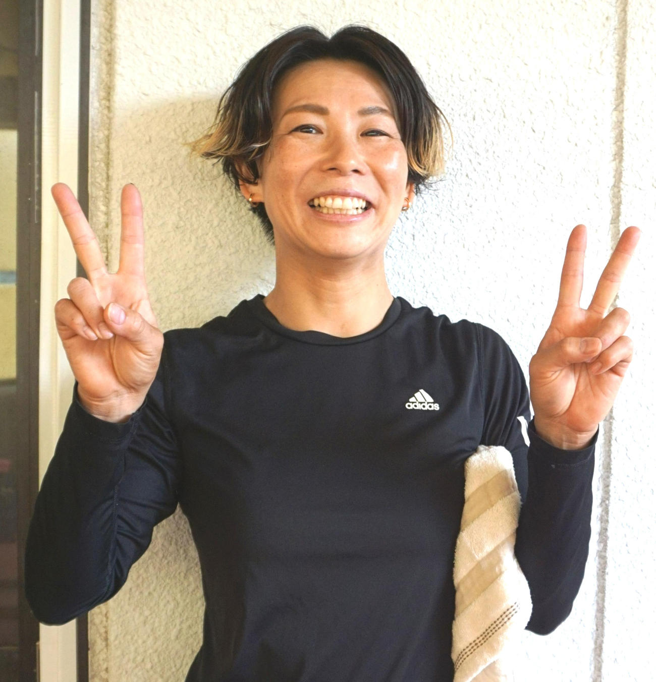 会心の逃げ切りを決めた小坂知子