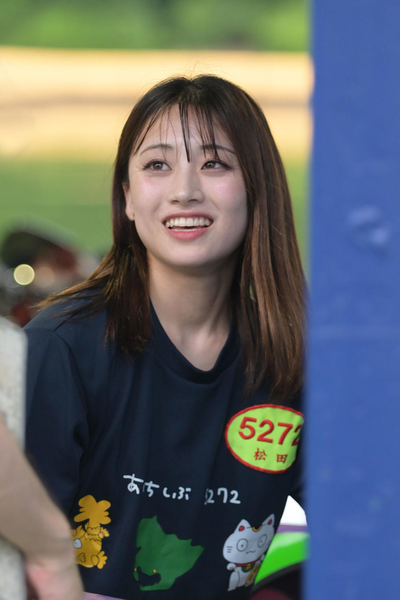 松田真実（撮影・滝沢美穂子）
