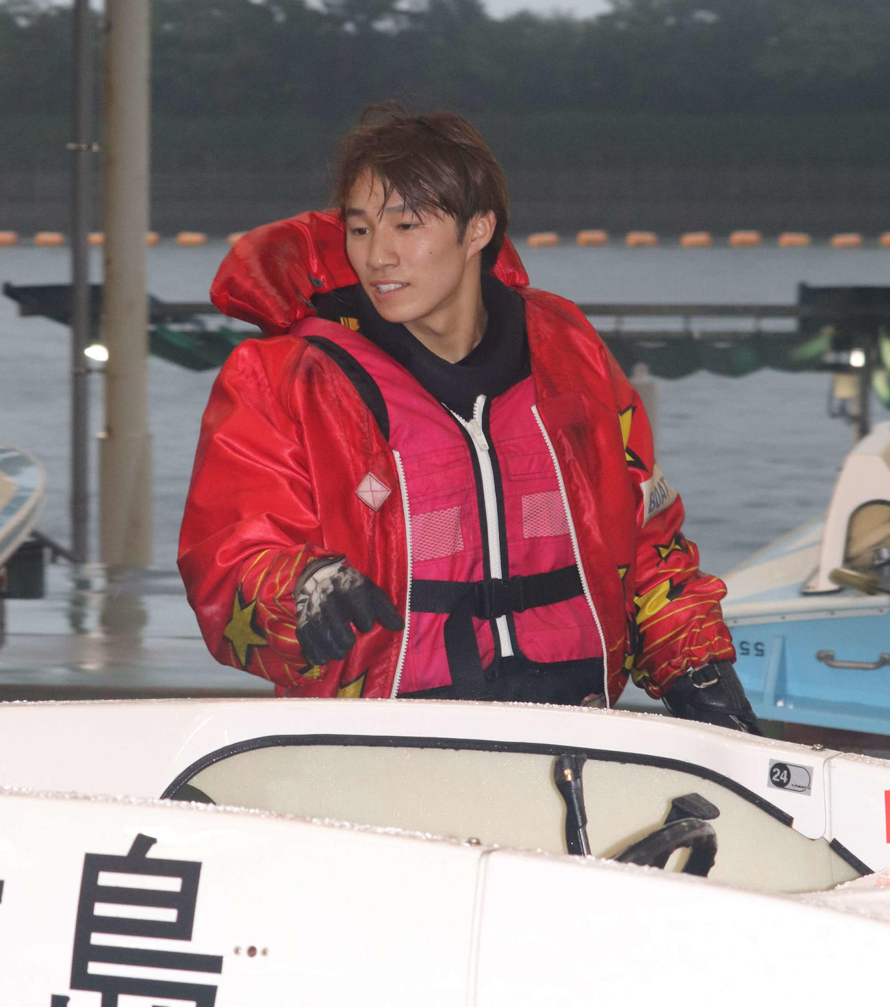 追加参戦の大島隆乃介が2日目1、3着と近況好調の勢いをぶつけた（撮影・神田成史