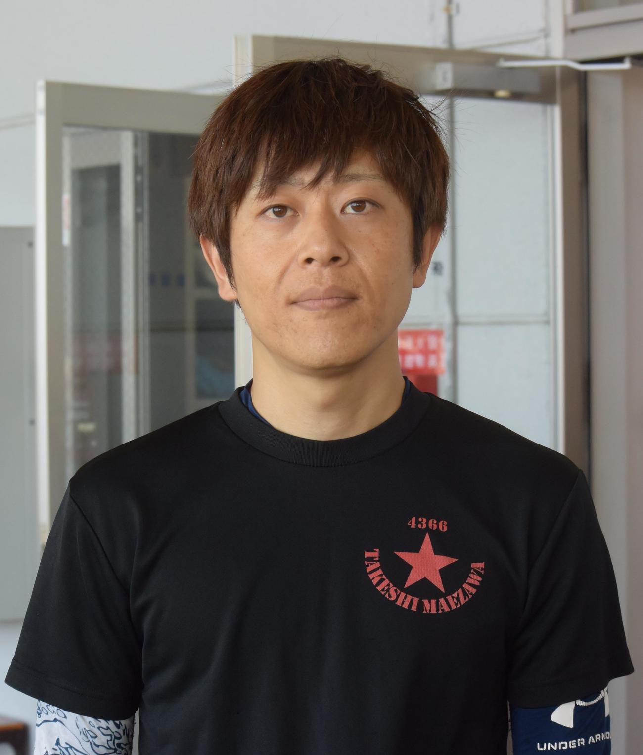 前沢丈史が、前節の前に中間整備が入った19号機を引き当てた