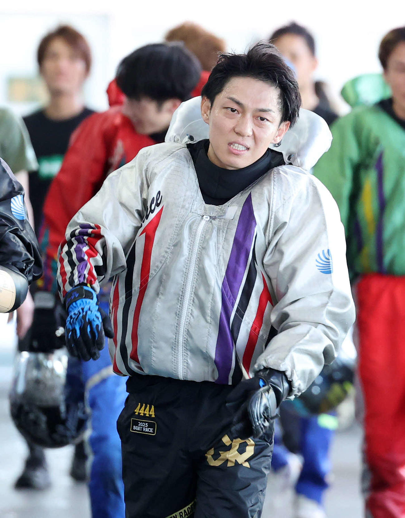 戸田10R　準決勝戦で1着の桐生（撮影・鈴木正人）