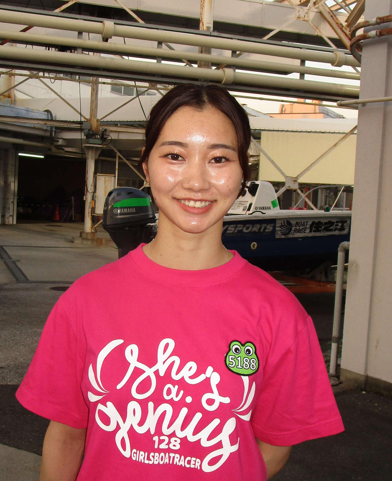 今節2勝目を挙げた武井莉里佳。準優進出は果たせなかったが、足はいい（撮影・安井雅彦）