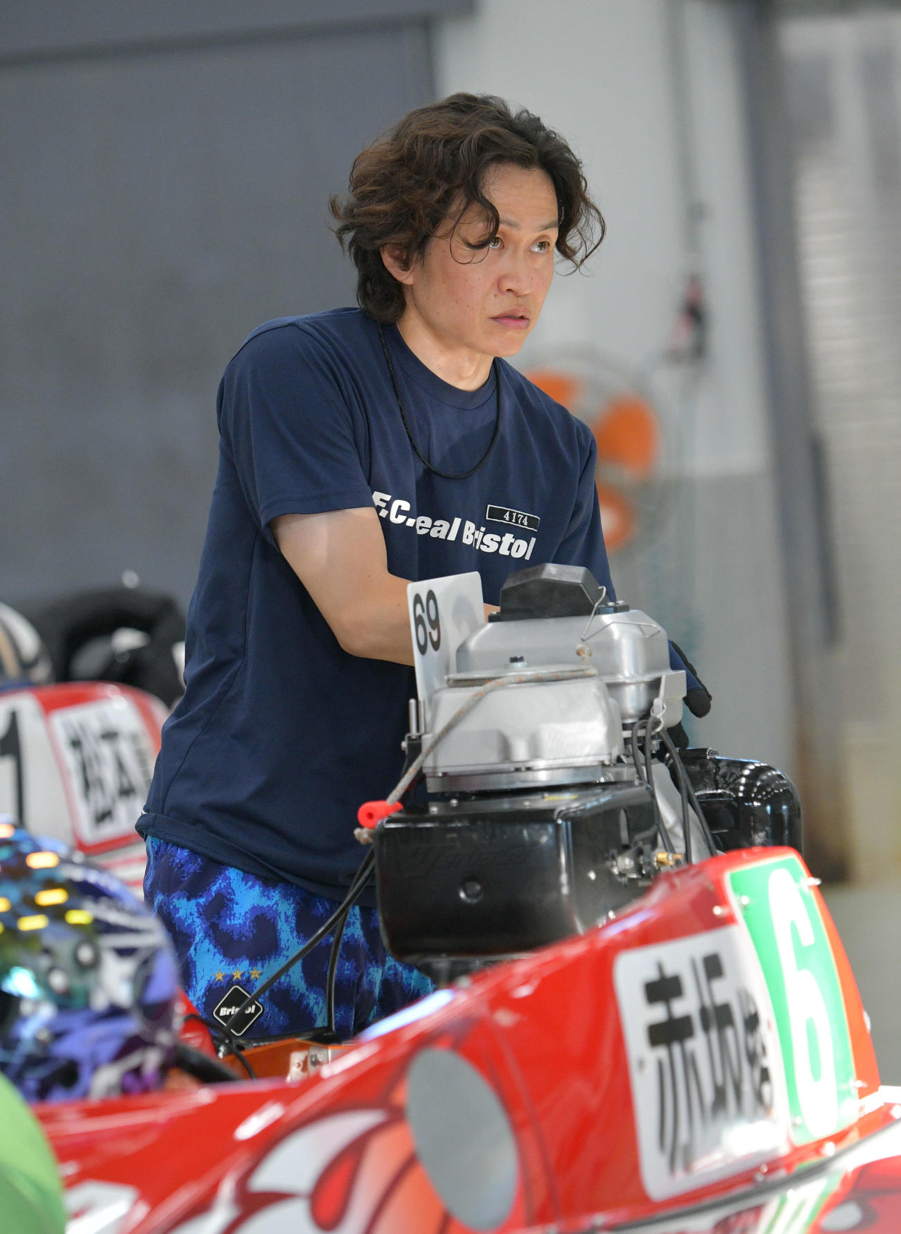 赤坂俊輔が初日から好走する