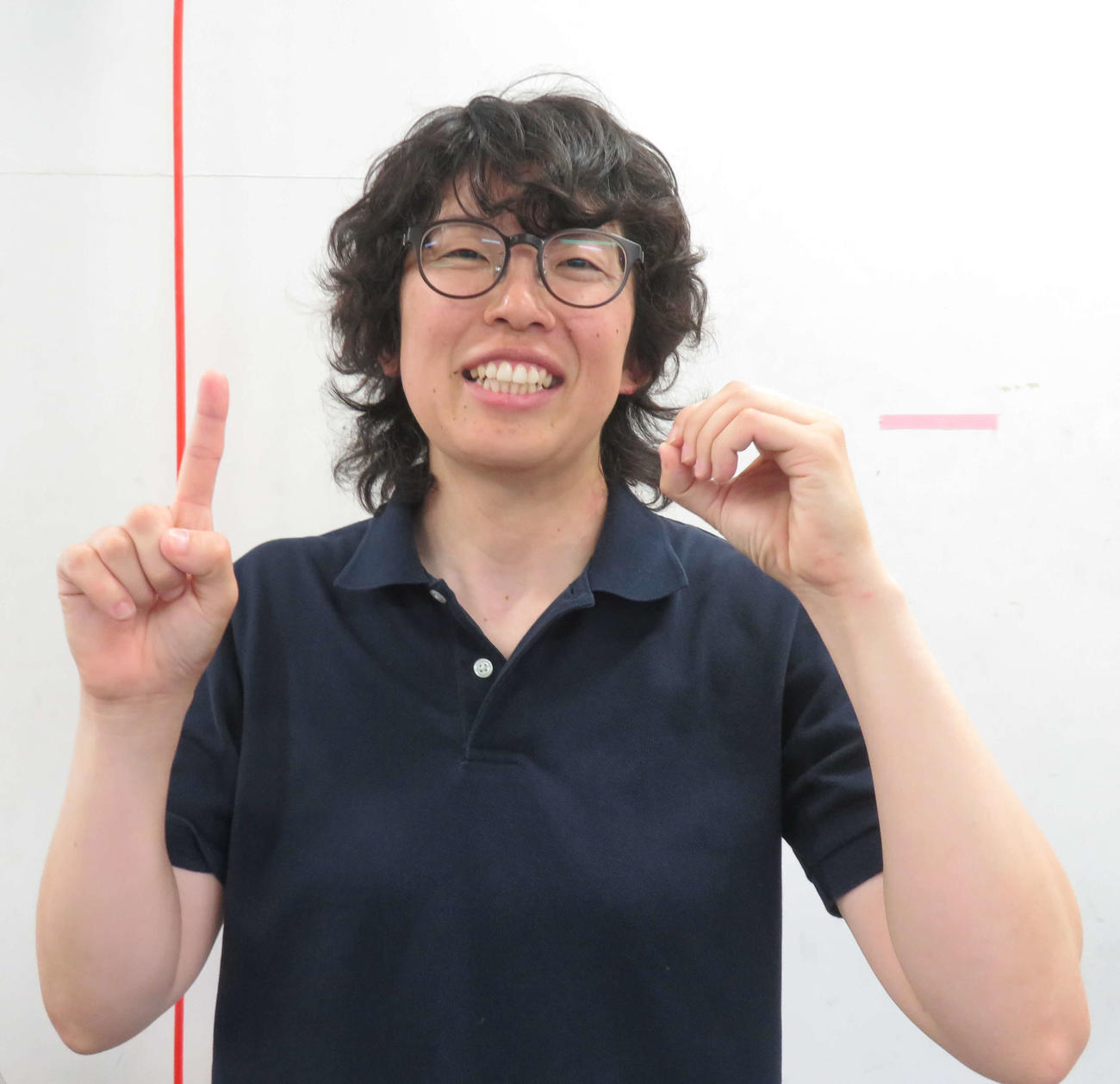 デビュー10年目に入った佐々木恵理（撮影・栗田文人）