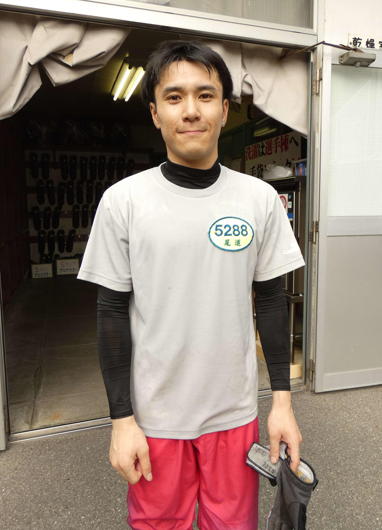 尾道佳諭は今節が尼崎ボート初参戦だ（撮影・前原一樹）