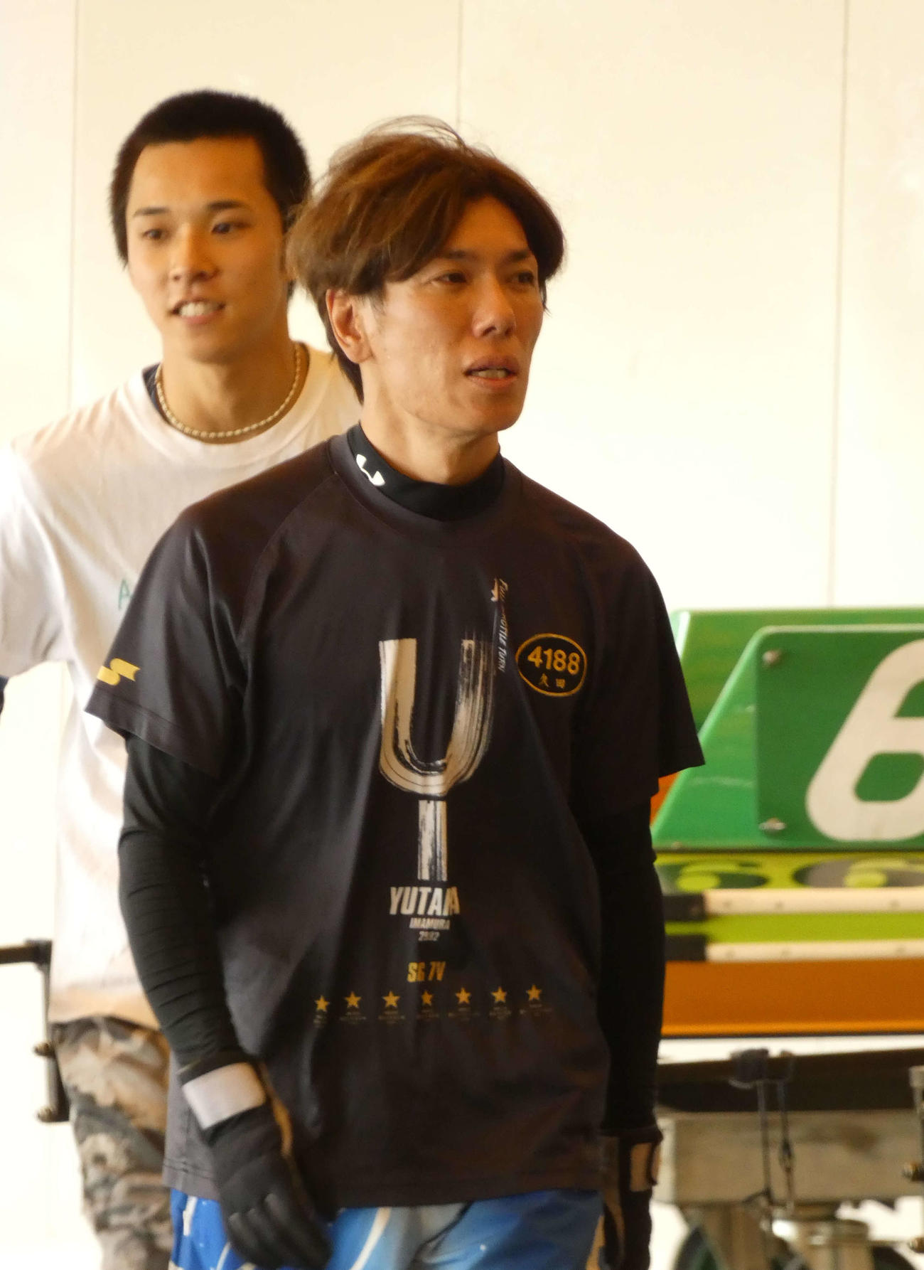 久田敏之が40号機の底上げを急ぐ（撮影・前原一樹）