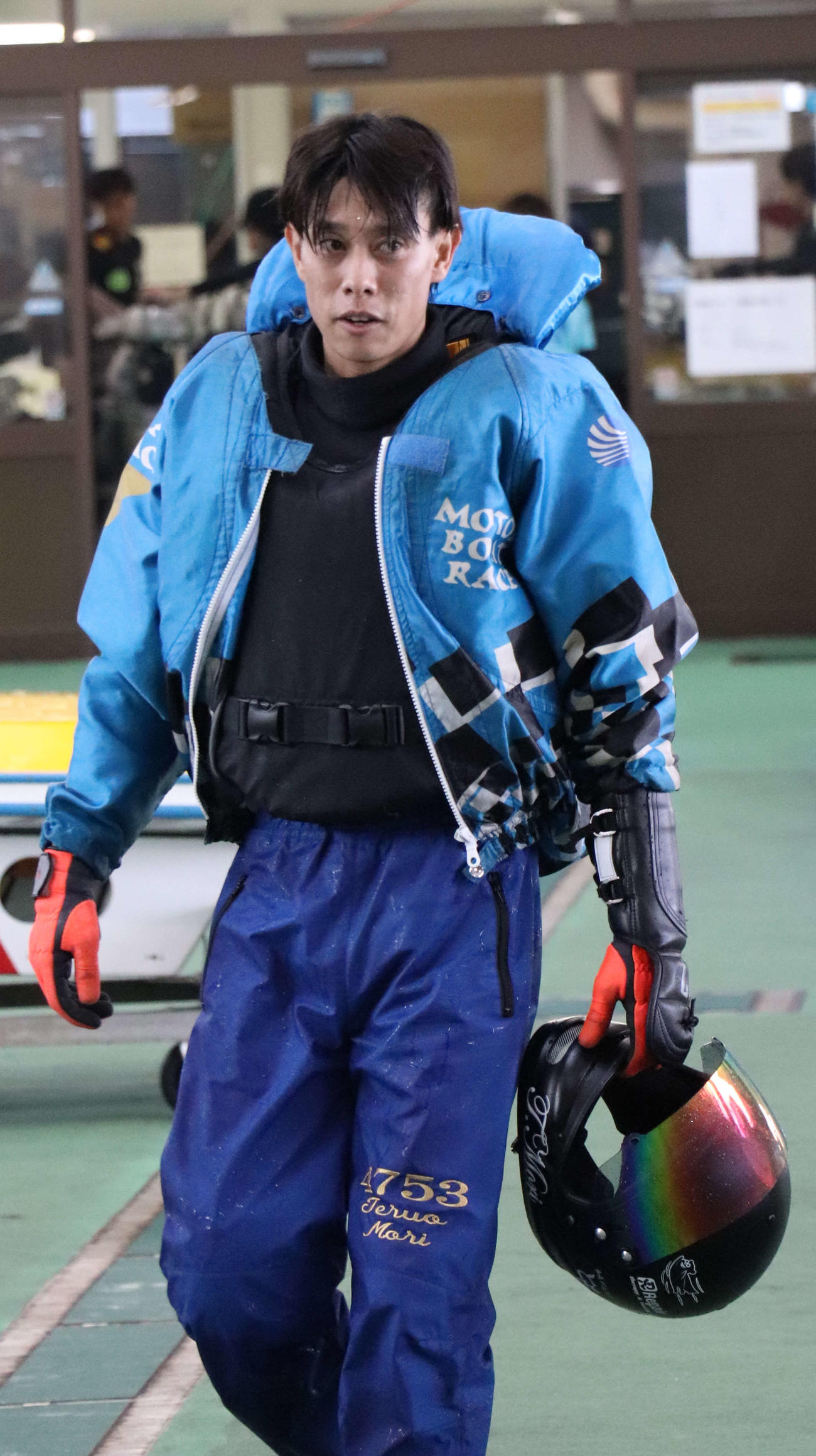 初日1、3着と好発進の森照夫