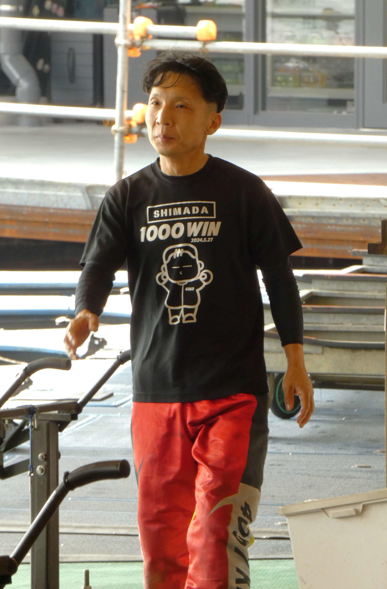 松井賢治は得点率3位。無事故完走で当確となる（撮影・前原一樹）