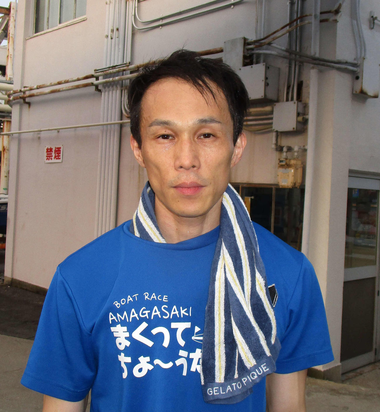 住之江と好相性の板倉敦史が3連単万券をたたき出した（撮影・安井雅彦）