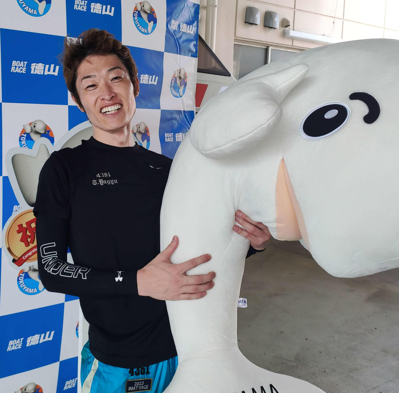 豪快まくりで優勝した柳生泰二
