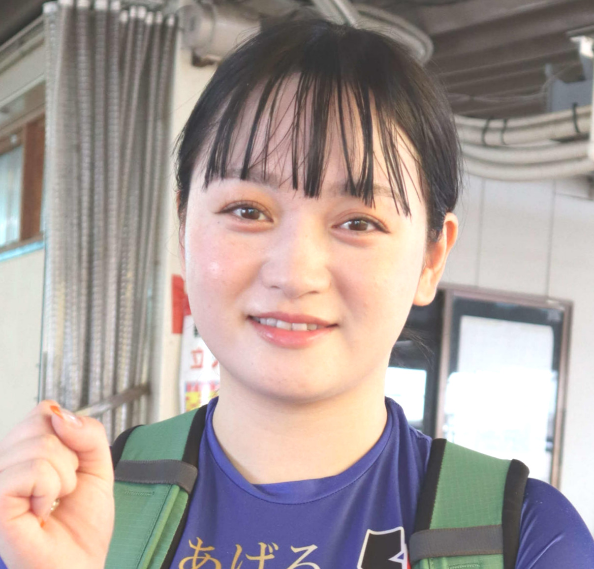 地元での初勝利を狙う安東莉奈