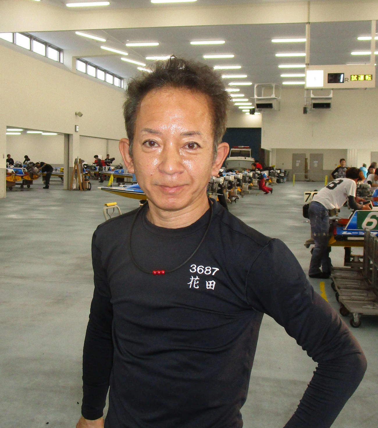 通算1500勝を目前に足踏み状態の花田和明。3日目こそ節目の勝利を決める（撮影・安井雅彦）