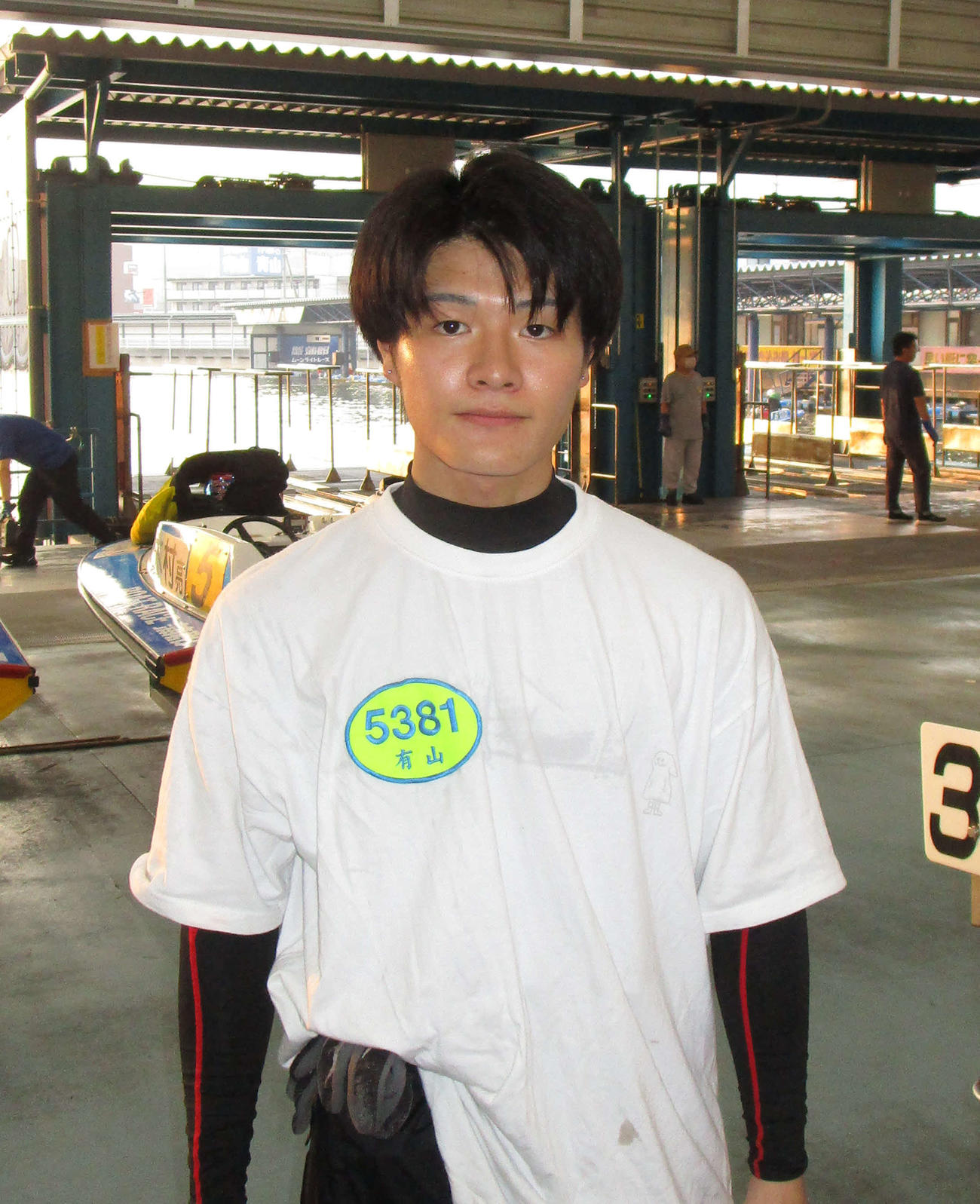 蒲郡初参戦の有山望が水神祭を狙う（撮影・安井雅彦）