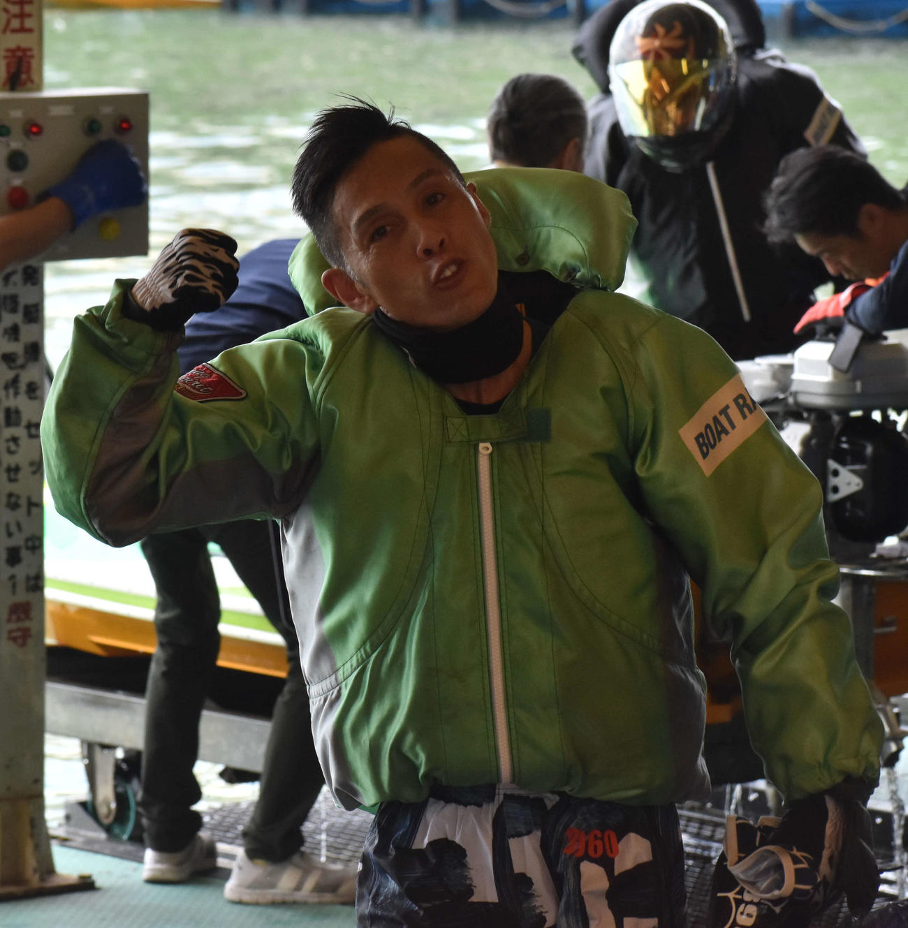 菊地孝平がスピードの違いを見せて快勝した