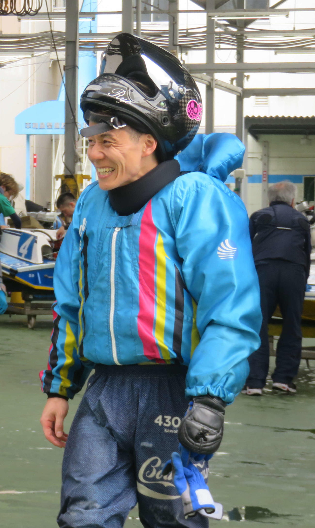 無キズ3連勝で笑顔の河村了