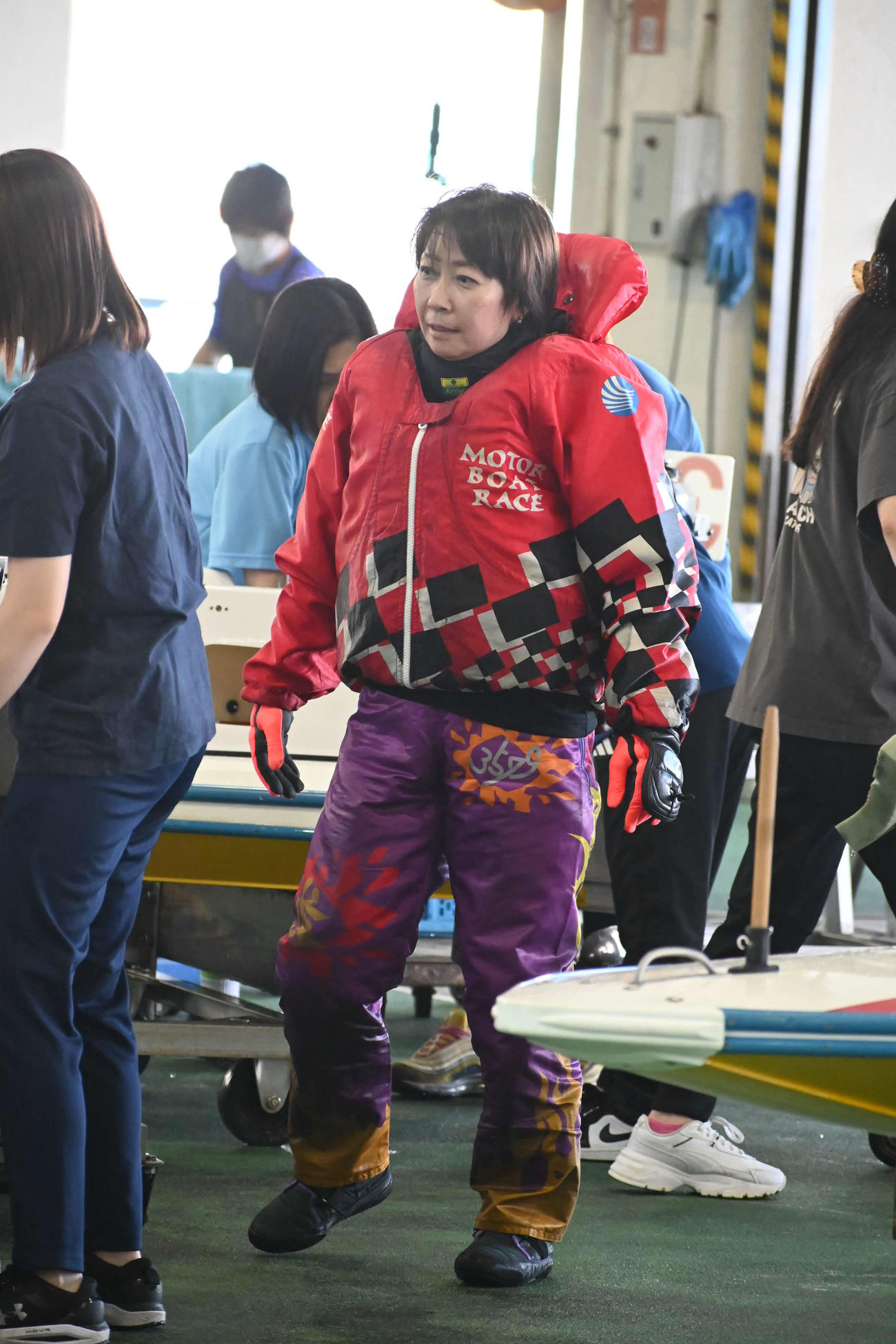 中里優子は前回V機に感触は悪くない
