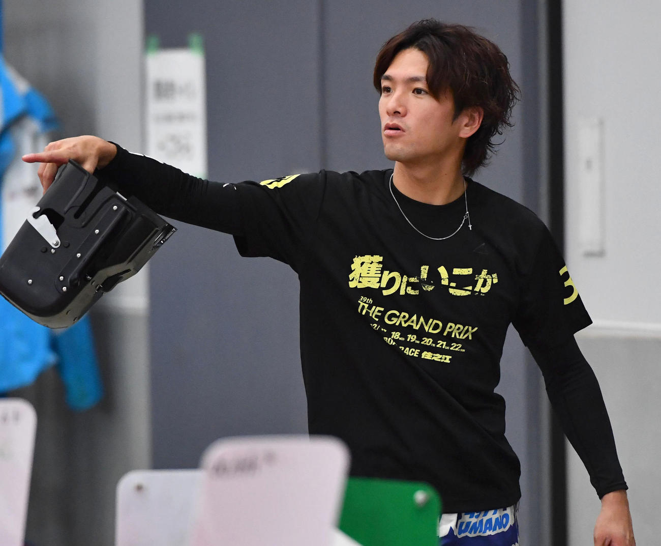 2着発進の馬野耀（撮影・岩下翔太）