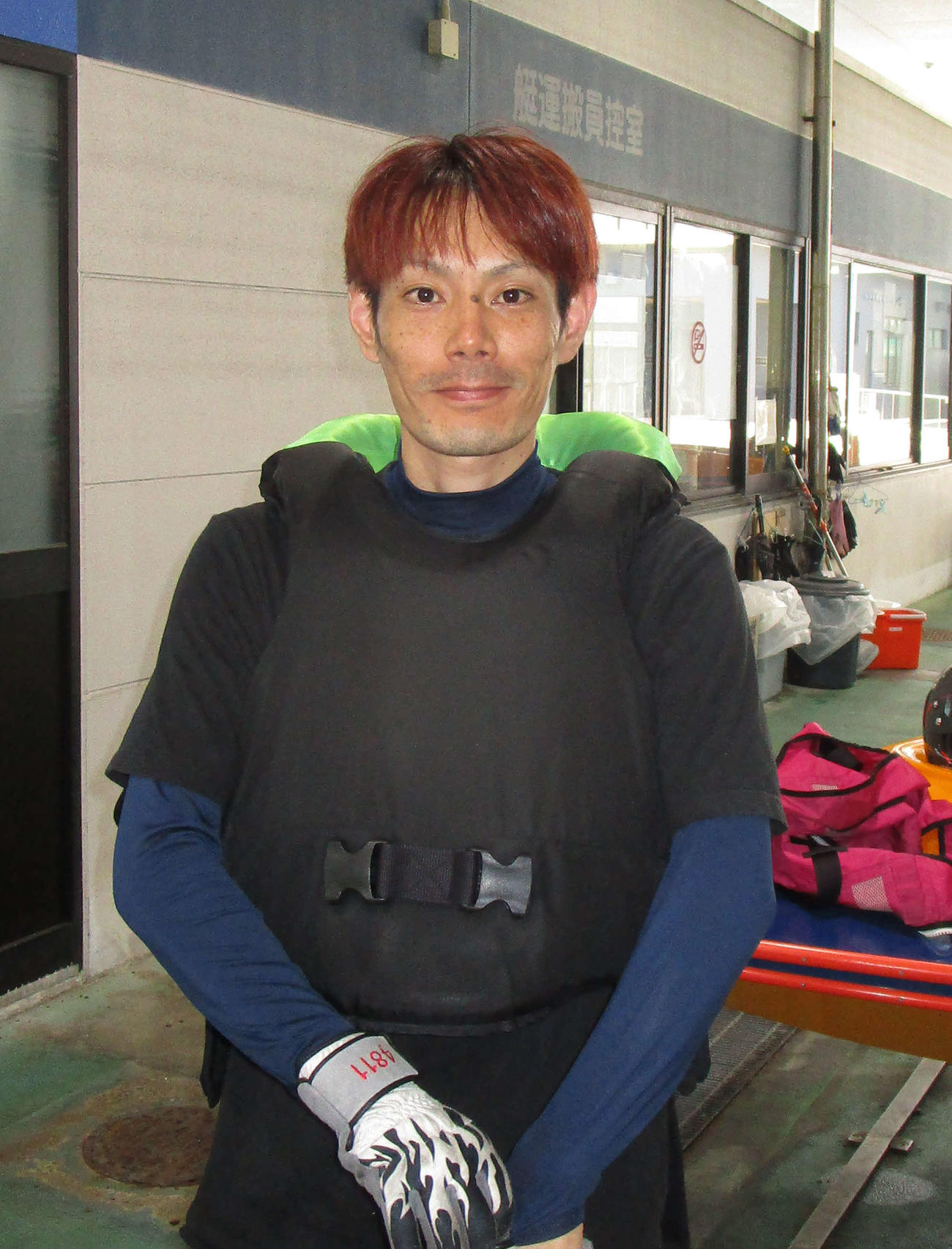 2日目3、1着で気配がいい向井田佑紀（撮影・安井雅彦）