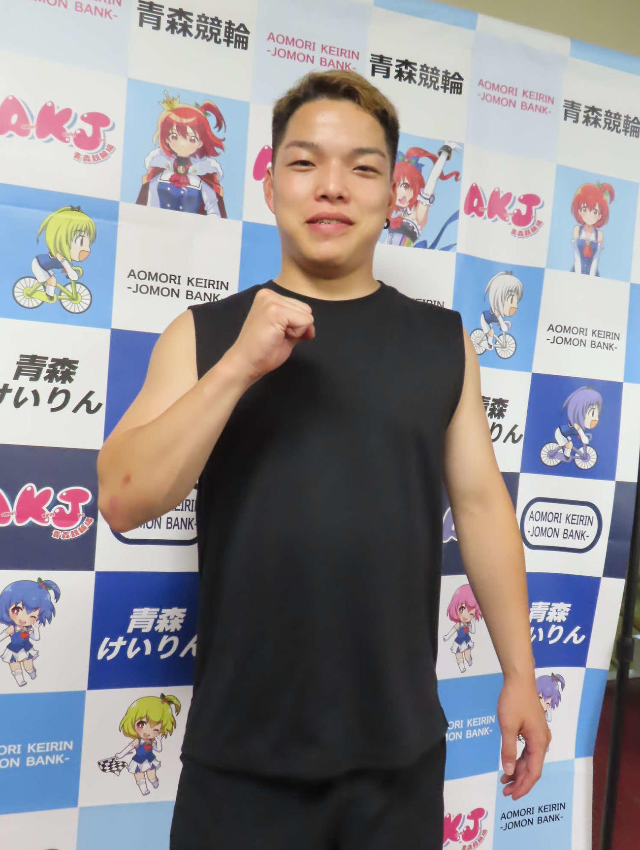 今節も存在感を示すか注目を集める尾方祐仁（撮影・野島成浩）