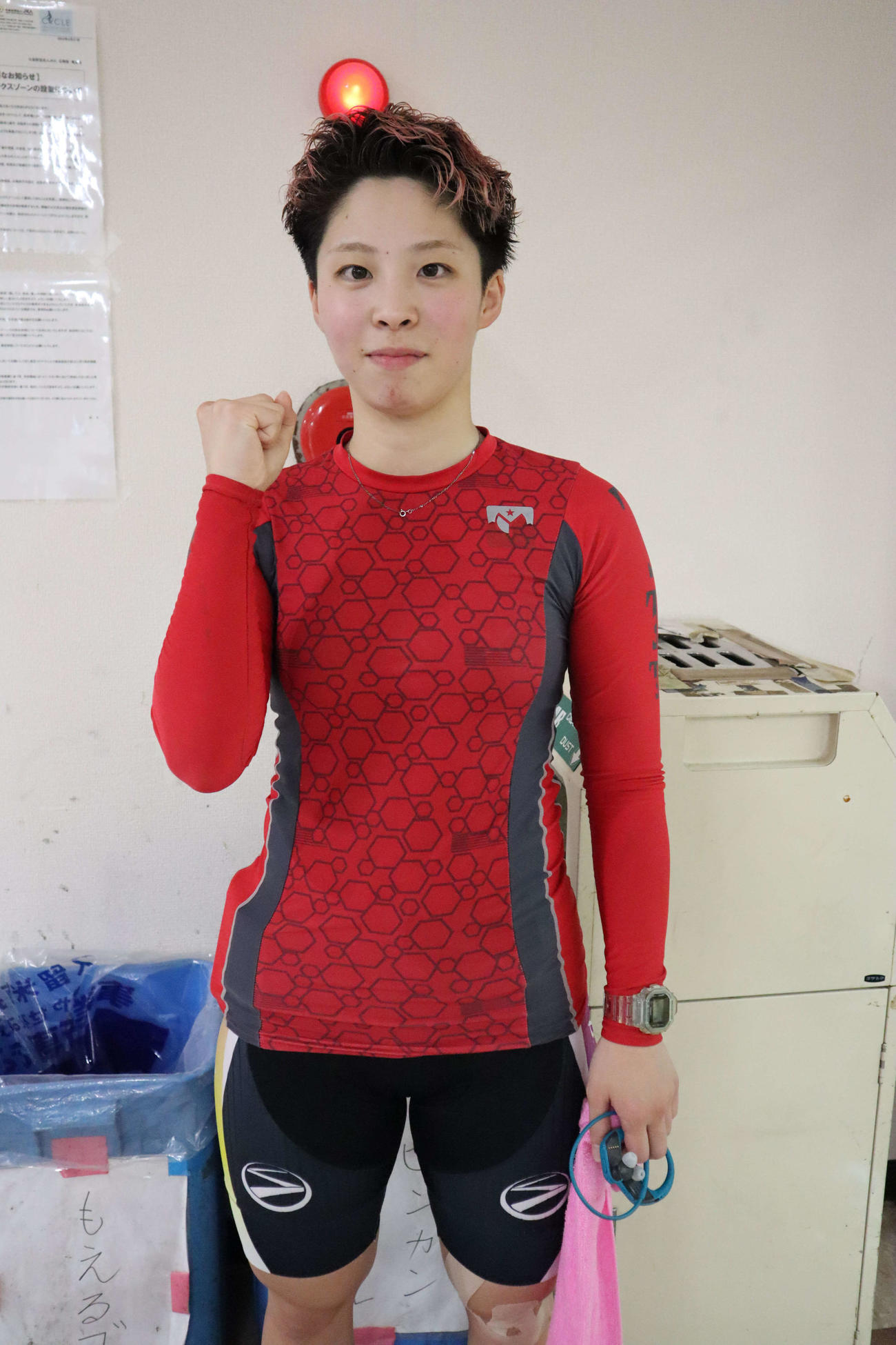 三森彩桜がしぶといレースで今年初の決勝を決めた（撮影・音無剛）
