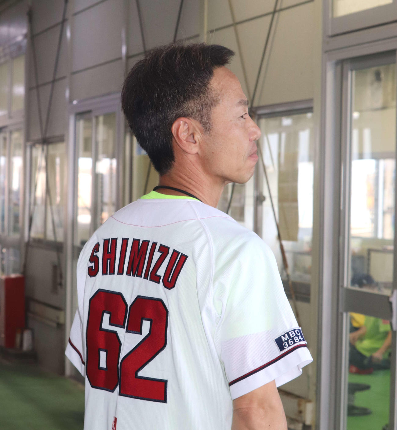 カープ愛も味方に清水攻二が2着2本の好発進を決めた（撮影・神田成史）