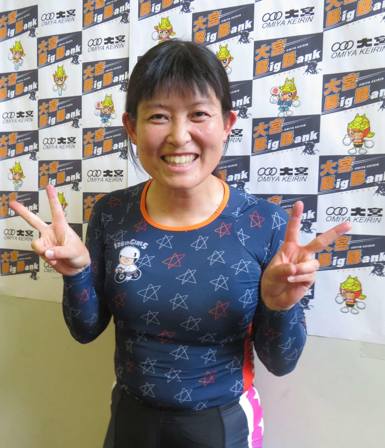 出稽古の成果を見せたい中原恭恵（撮影・栗田文人）