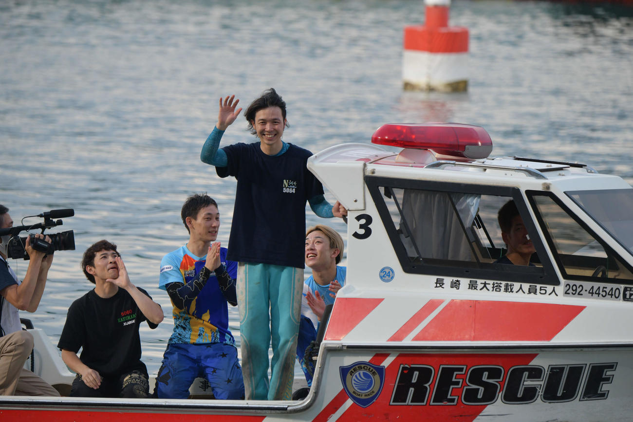 G2初勝利の水神祭を挙げた品川二千翔