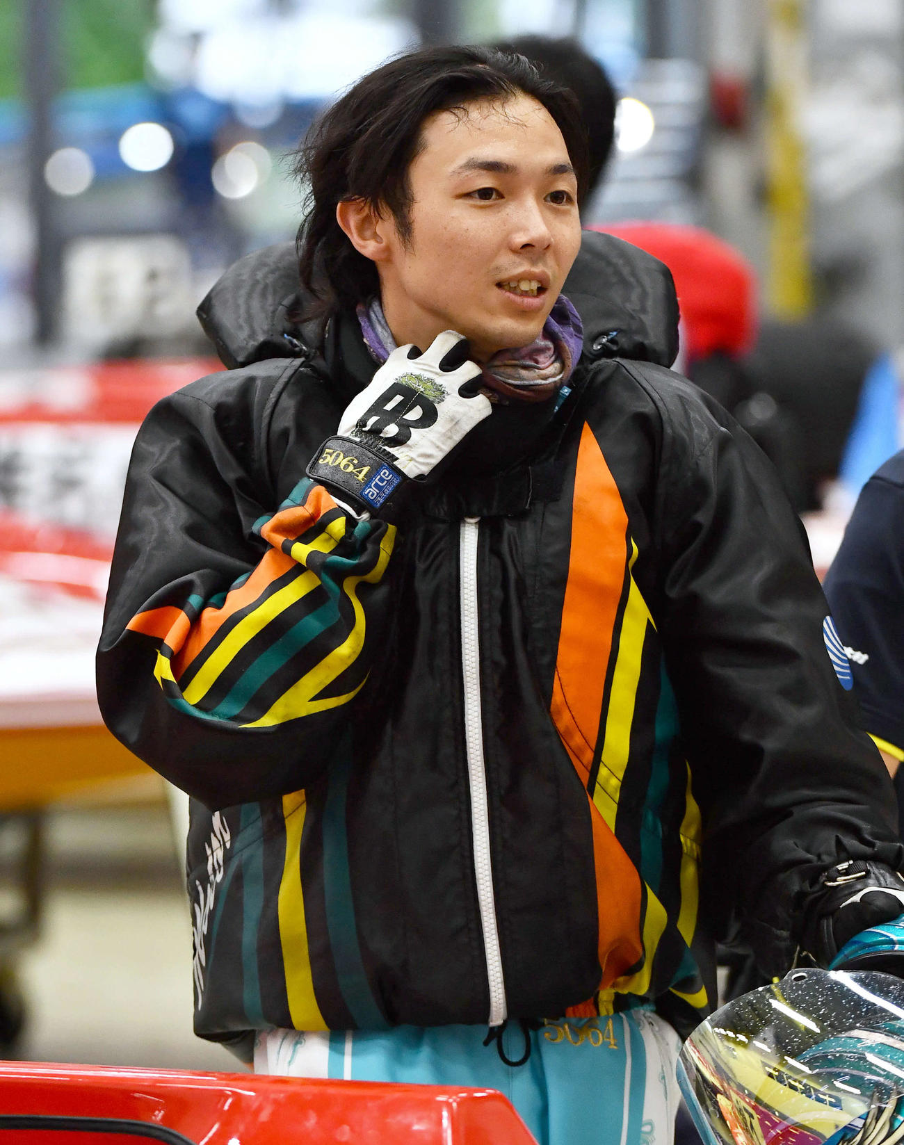 7R、1着の品川二千翔（撮影・岩下翔太）